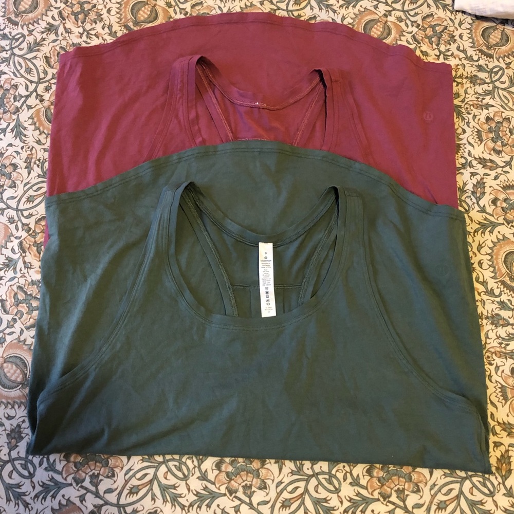 Lululemon Love tanks size 8 set of two